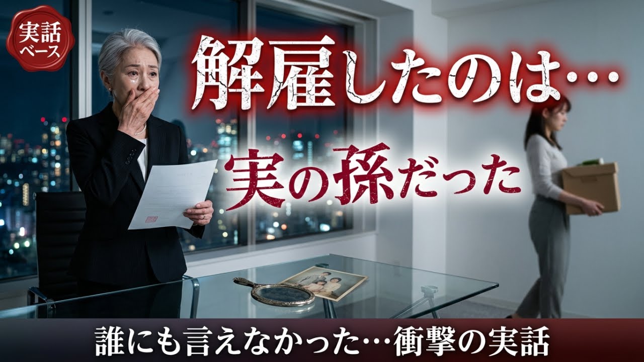 私が解雇した清掃員は、亡き娘の娘だった…涙が止まらない実話