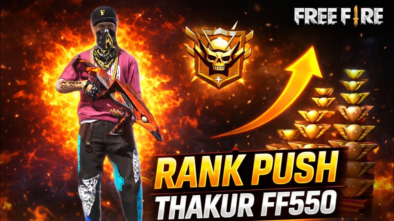 LIVEI RANK PUSH THAKUR FF 550 FF LIVE#nonstopgaming #freefiremax #classyfreefire#2bgamer #ansfflive