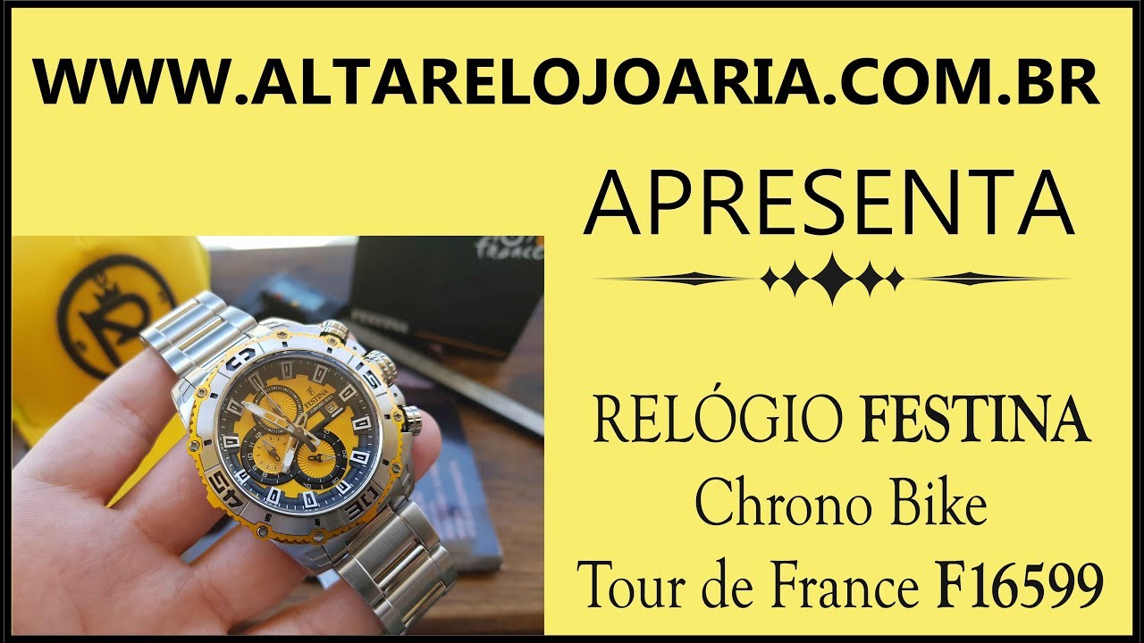 Relógio Festina Chrono Bike Tour de France F16599