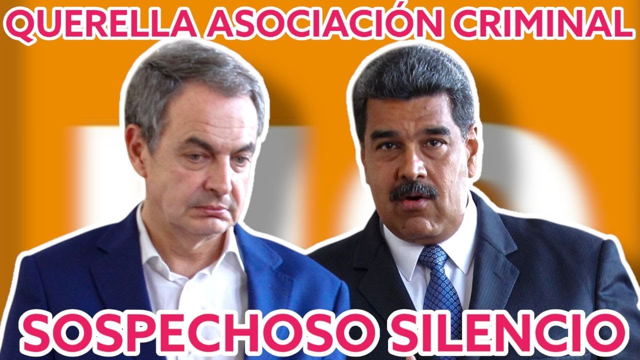 📛 ¿Qué revela el SILENCIO de Zapatero tras captura de Maduro en Venezuela y querella de Hazte Oir?