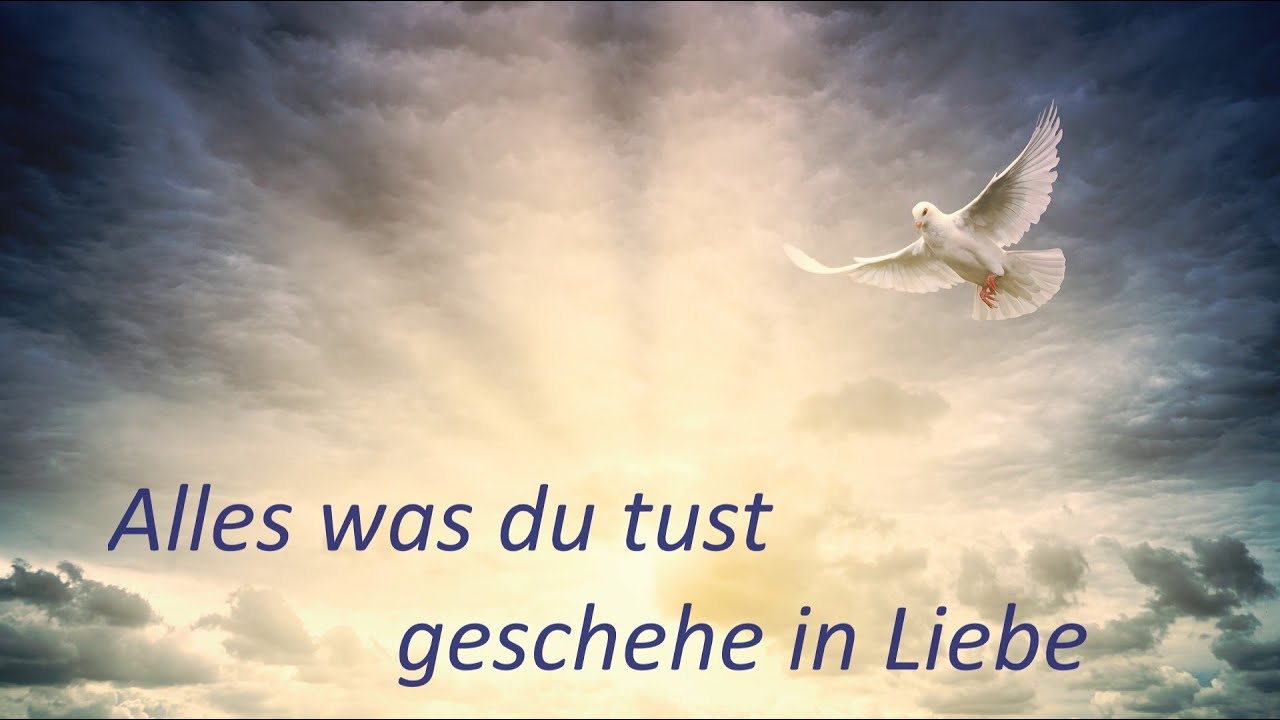 Alles was du tust geschehe in Liebe -Jahreslosung 2024-1. Korinther 16,14-Text & Musik: Heidrun Hamp