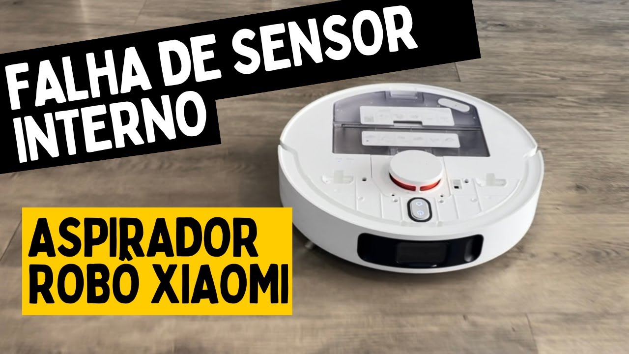 Erro de sensor interno aspirador robo Xiaomi S10+, RESOLVIDO!