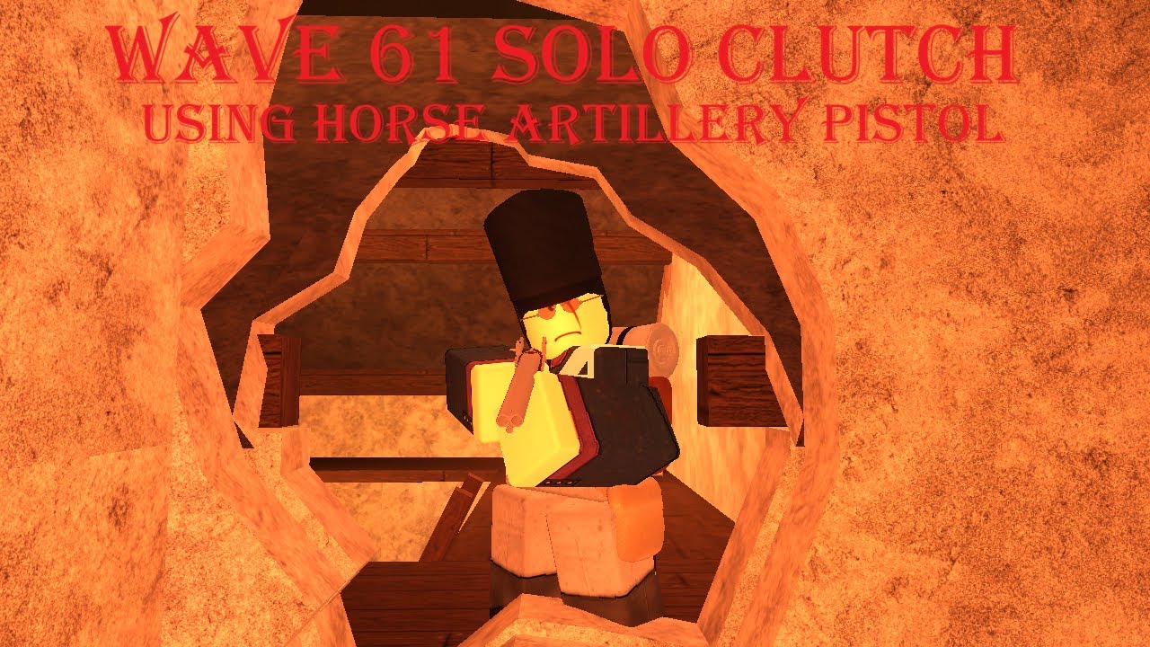 Wave 61 Solo clutch using the Horse Artillery Pistol.