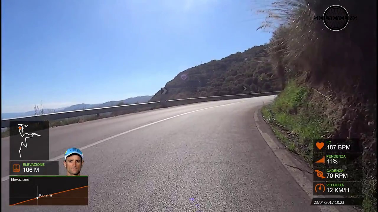 Salita Caronia - Sicily Cycling #5 - speciale Michele Scarponi