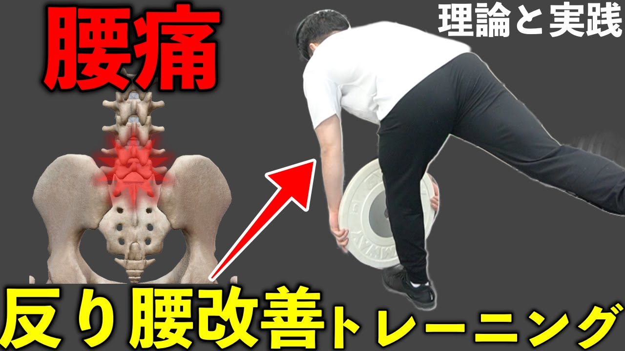 【腰痛改善】骨盤の不安定を解消する反り腰改善トレーニング