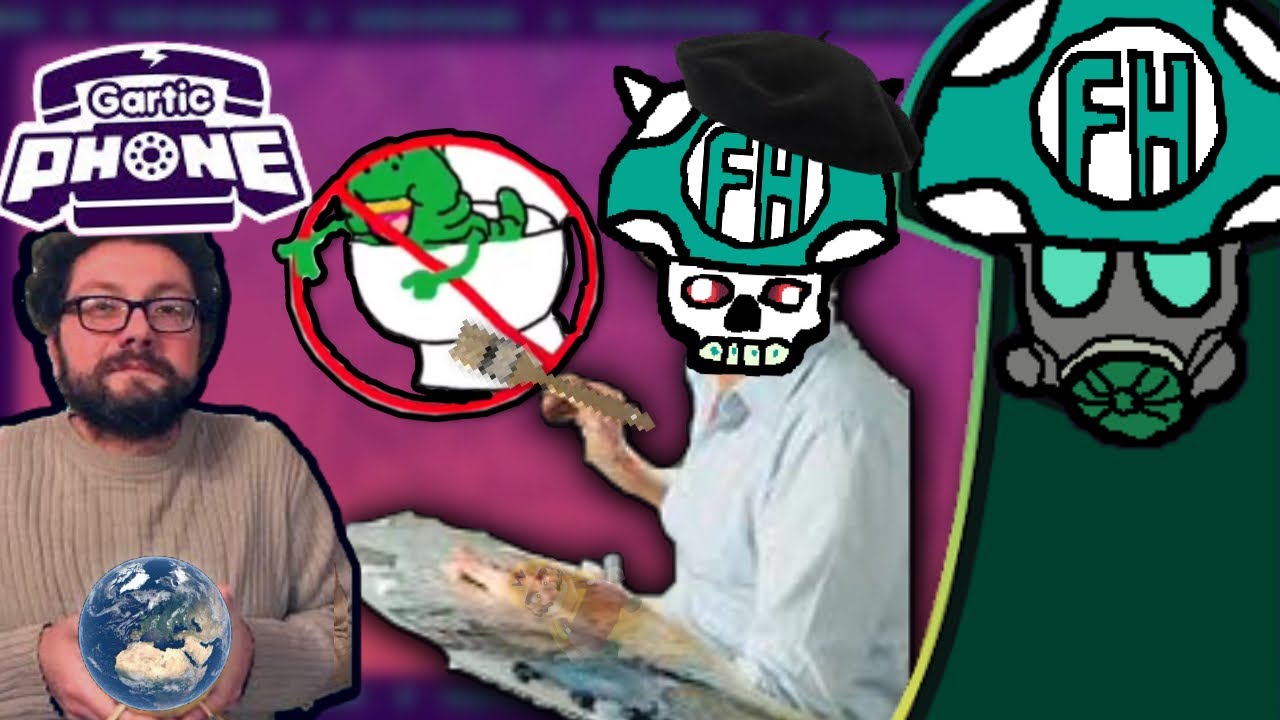 [Vinesauce] Rev, Mike, & Joel - Gartic Phone (FAN HIGHLIGHTS)