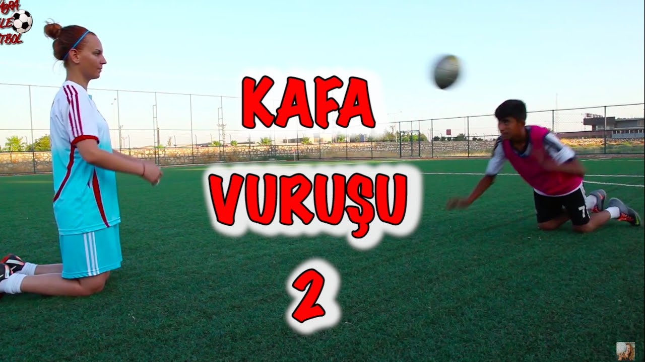 K&uuml;bra İle Futbol - Futbolda Kafa Vuruşu Tekniği 2 - How to Head A Soccer Ball 2