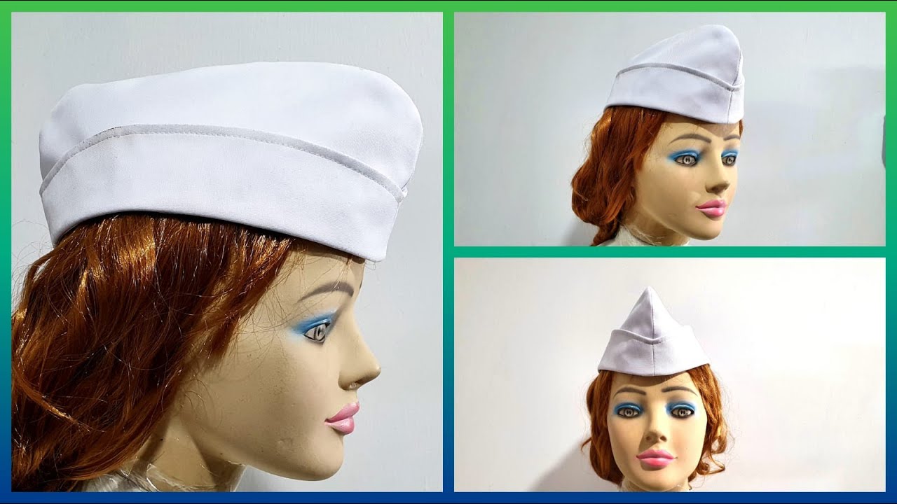 Tutorial: Gorro de COCINERO estilo MILITAR