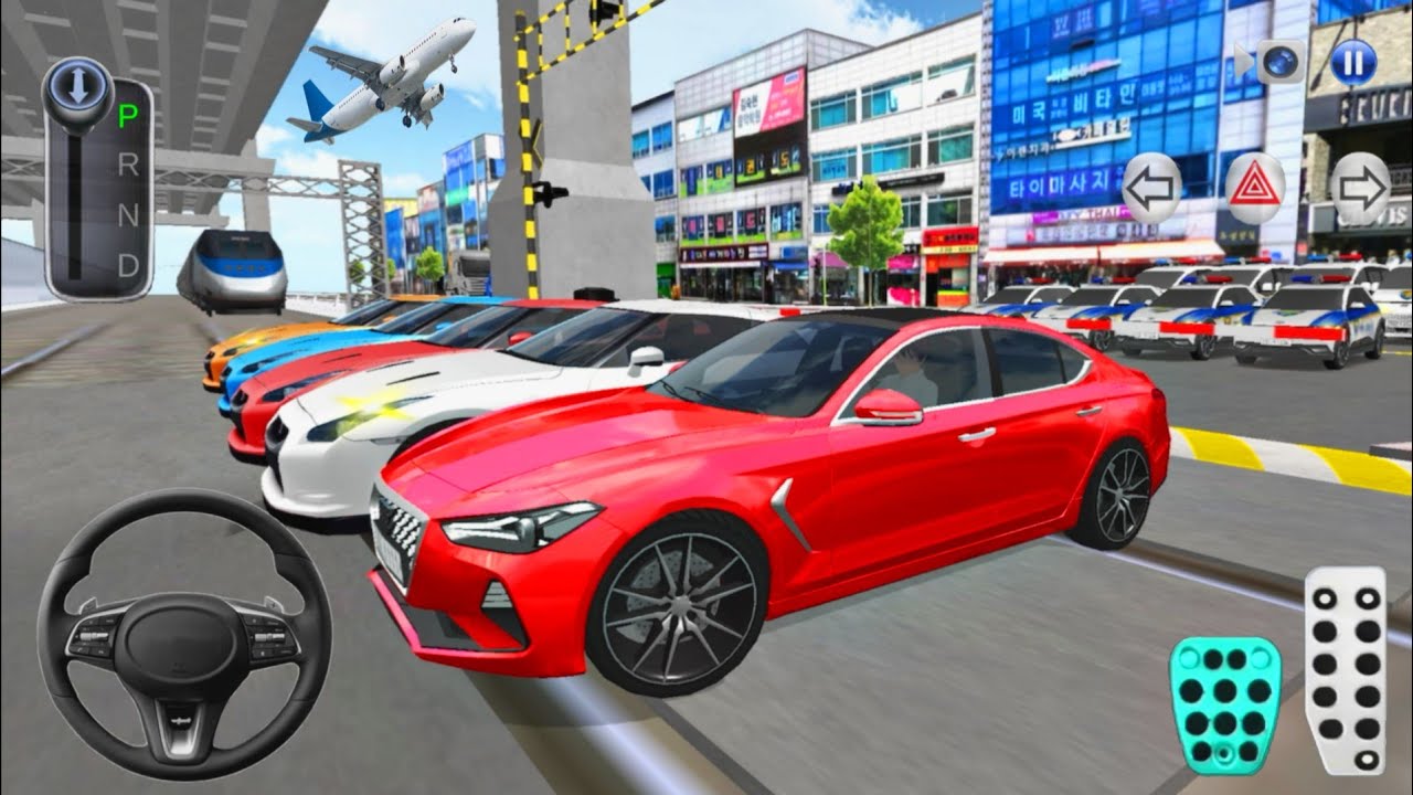 New Mercedes G63 & Supercars vs Bullet Train Crash Test🚄🚗 3D Driving Class 2025 - Android Gameplay🎮
