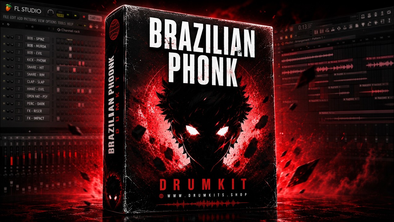 Brazilian Phonk Drum Kit 2025 | Drum Kit Download
