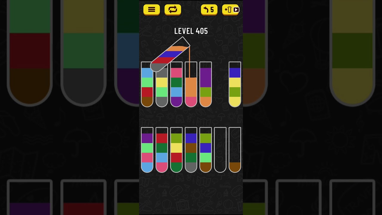 Water Sort Puzzle - level 405