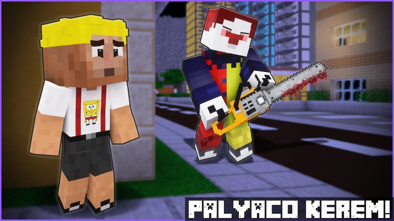 KORKUNÇ PALYAÇO KEREM EFEKANA SALDIRDI! 😱 - Minecraft ZENGİN FAKİR HAYATI