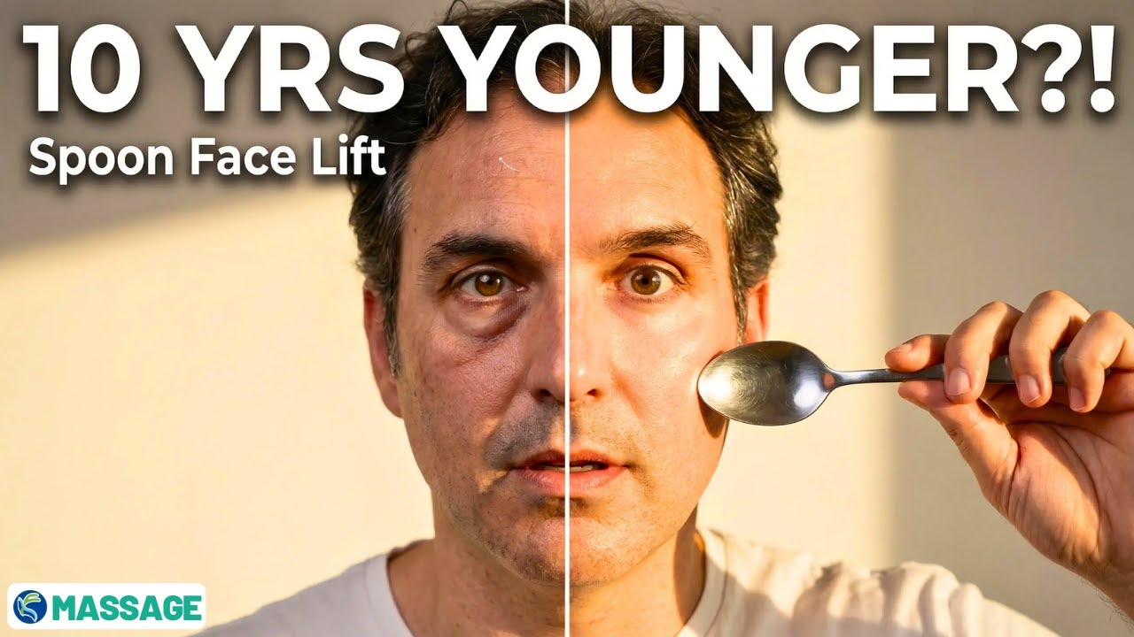 Watch My Jawline DISAPPEAR with a Kitchen Spoon! 🤯 Real Results