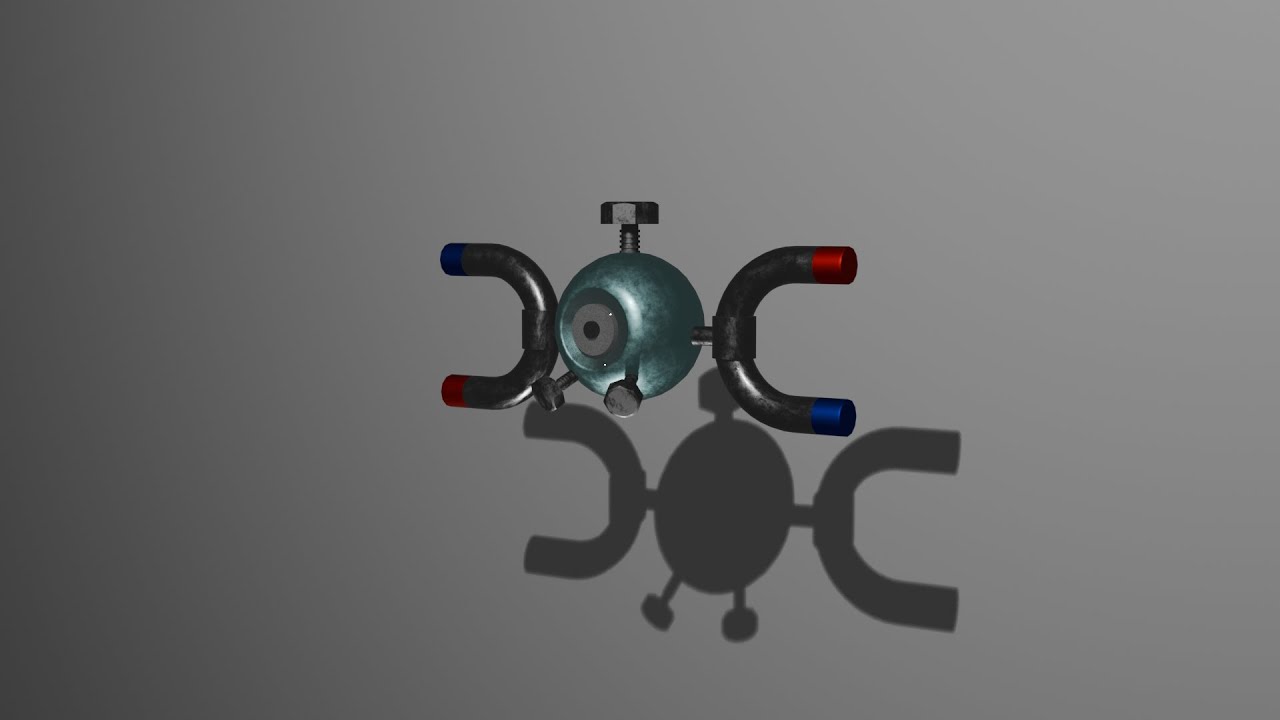 A Year of Learning Blender Day 3: Magnemite