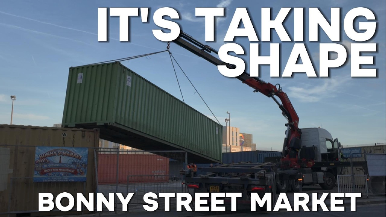 BLACKPOOL Bonny Street Market taking shape