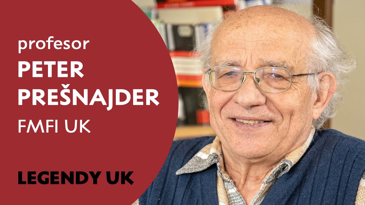 prof. RNDr. Peter Prešnajder, DrSc. | Fakulta matematiky, fyziky a informatiky UK | Legendy UK