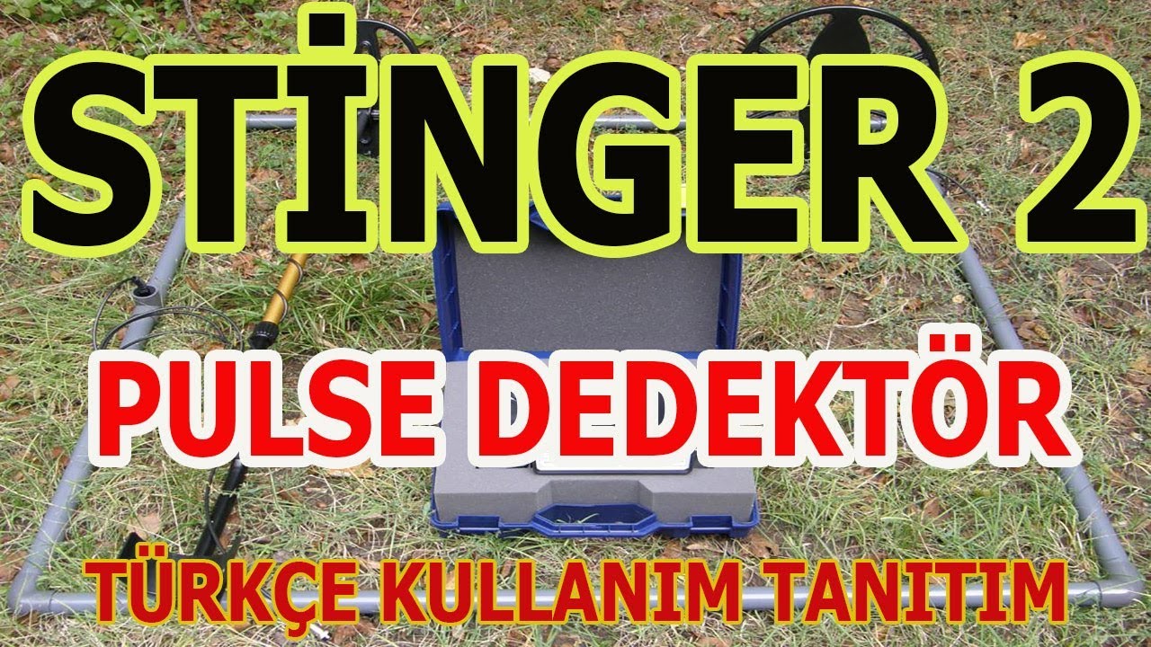 Stinger 2 (Land Craft) Pulse Dedektör TürkçeKullanımı - Mega Dedektör