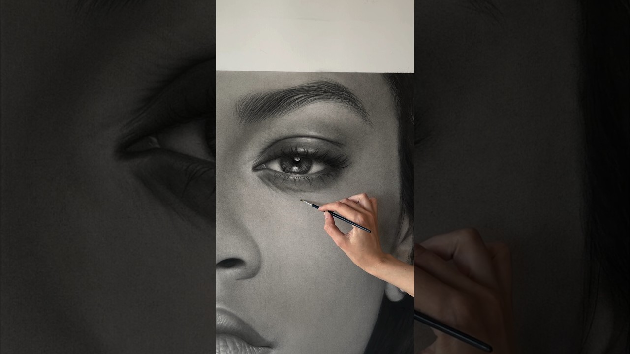 My drawing of Rihanna 