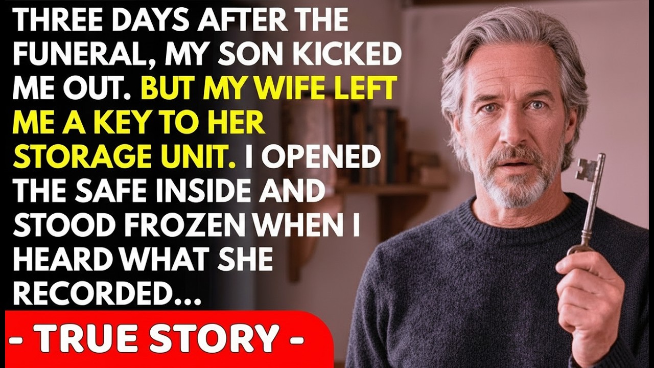 My Son Evicted Me 3 Days After My Wife's Funeral — Then 83 Recordings Revealed Everything