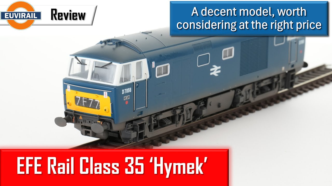 Review: EFE Rail Class 35 Hymek E84004 D7056 BR Blue Weathered