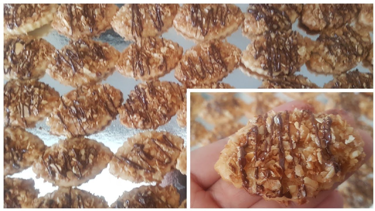 SABLÉ AUX FLOCONS D'AVOINE ET AMANDES/ جديد صابلي بشوفان