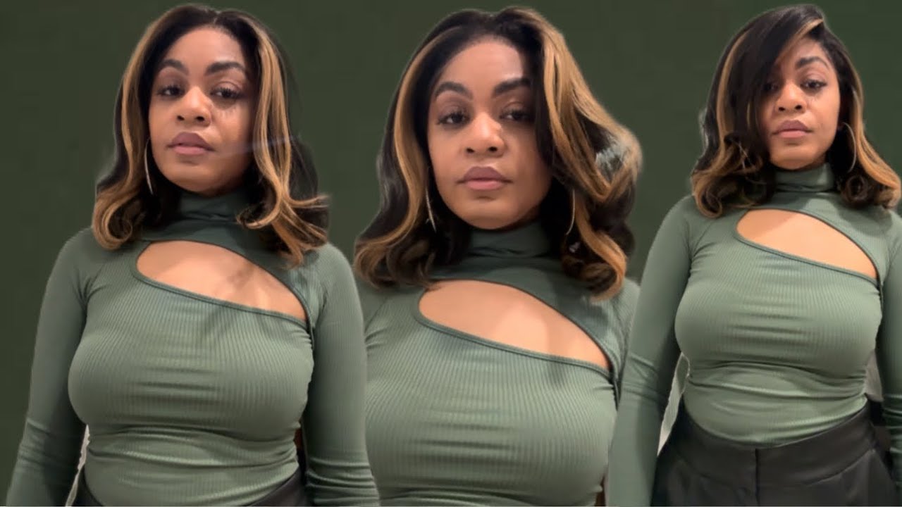 ✨ Отзыв о парике Sensationnel Kinky Edges 🌟 | Парик с кудрявыми прядями 13x6, длина 14 дюймов, цв...