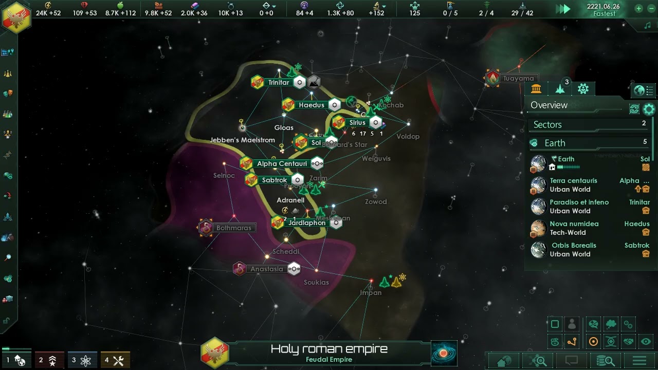 HRE in space : Jardalapathon