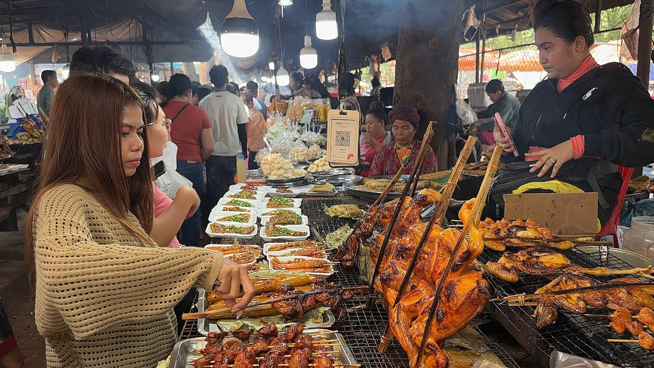 Walk street at Oudong mountain in Kampong Spue Province(Cambodia) #cbd #tour #village 