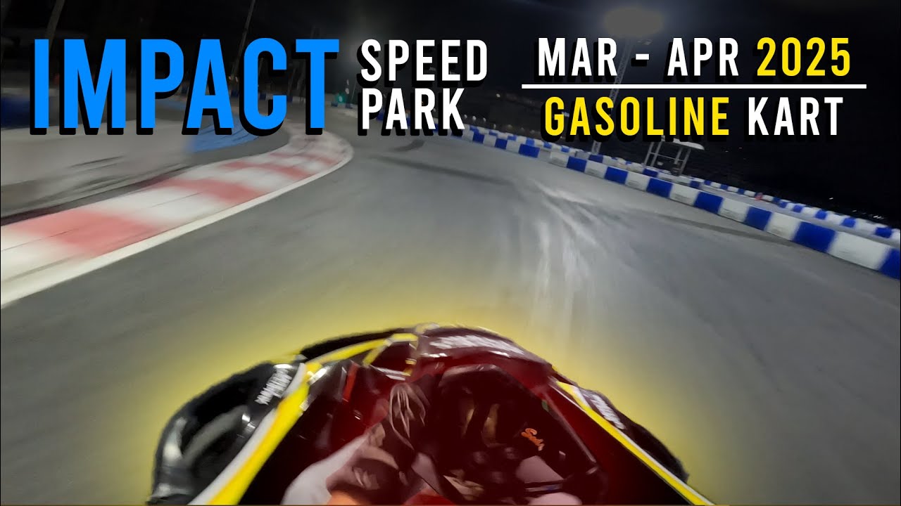 ลองวิ่งไลน์เดือนมีนา - เมษาแบบไม่ทำการบ้านมาก่อน│IMPACT Speed Park 07