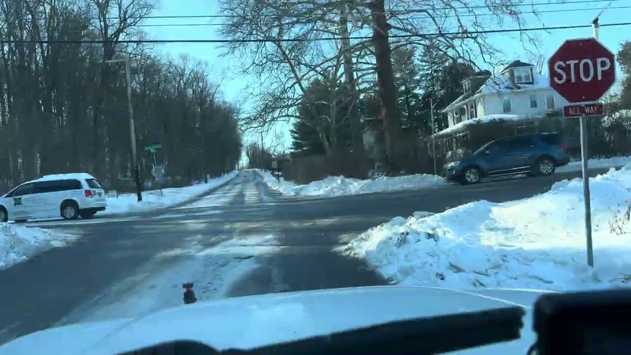 Snow Storm 2026 Baltimore County Drive by
