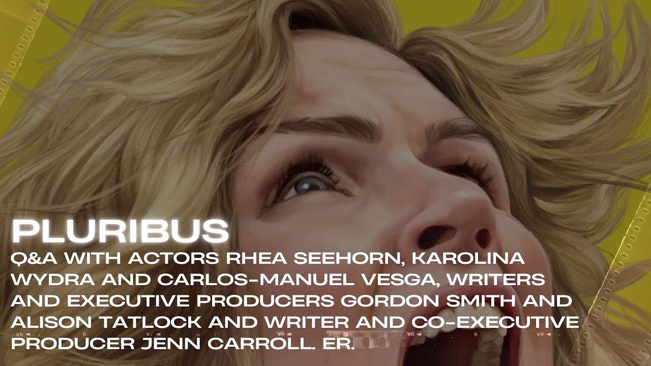 Pluribus Q&A with actors Rhea Seehorn, Karolina Wydra, Carlos Manuel Vesga, and the show’s creators