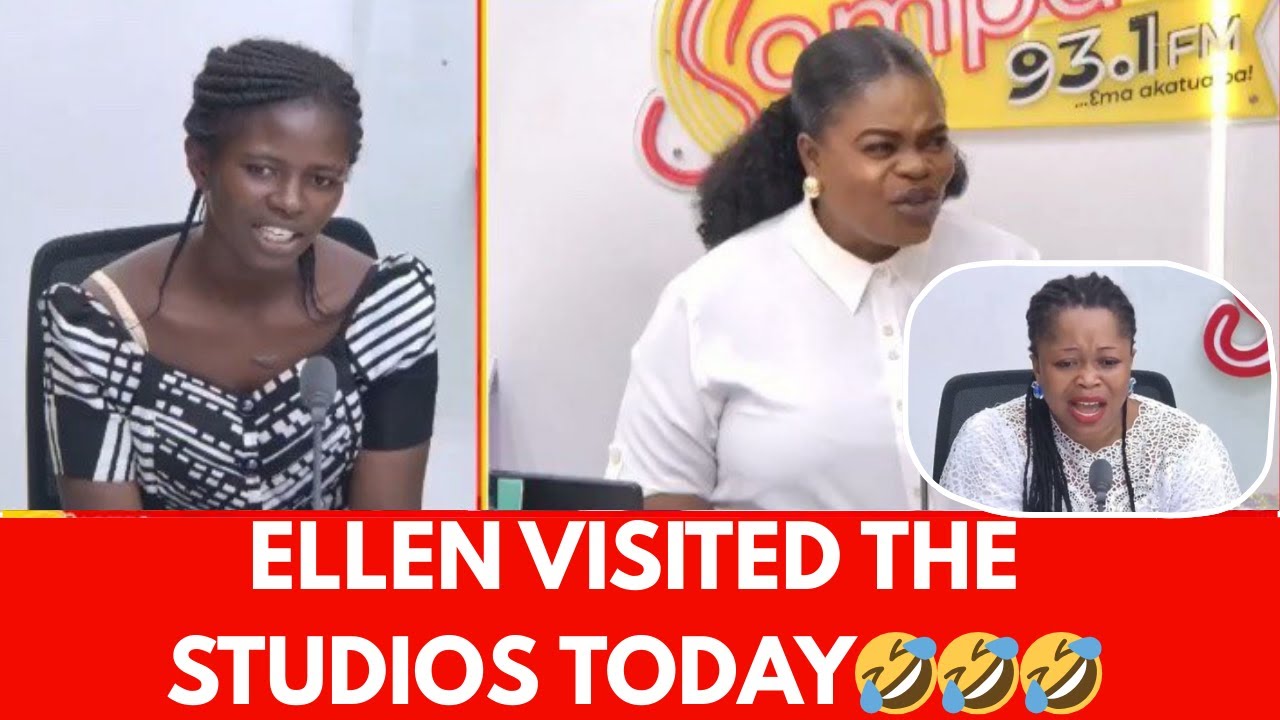 ELLEN VISITED THE  STUDIOS TODAY🤣🤣🤣