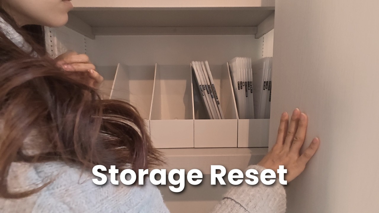 Small Home Storage Reset in Japan🇯🇵 | Organizing Paperwork & Essentials