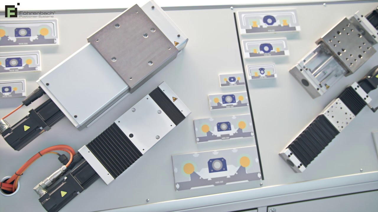 Linearachsen mit Spindelantrieb von F&ouml;hrenbach