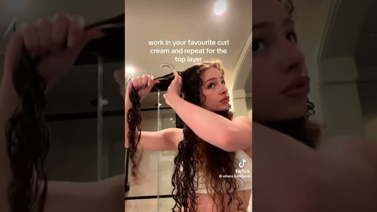 Eliana Kalogeras’ hair tutorial!!🧖‍♀️ 