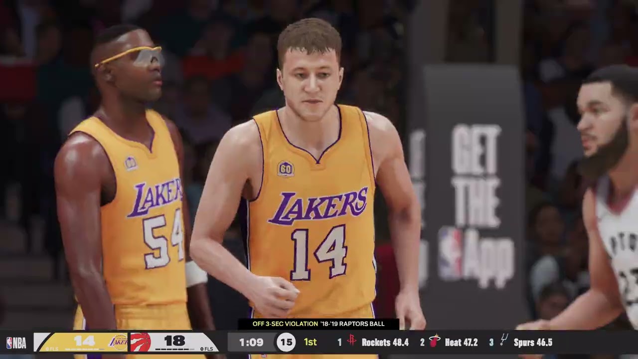 【2K26 NBA 】'03-'04 Los Angeles Lakers vs '18-'19 Toronto Raptors