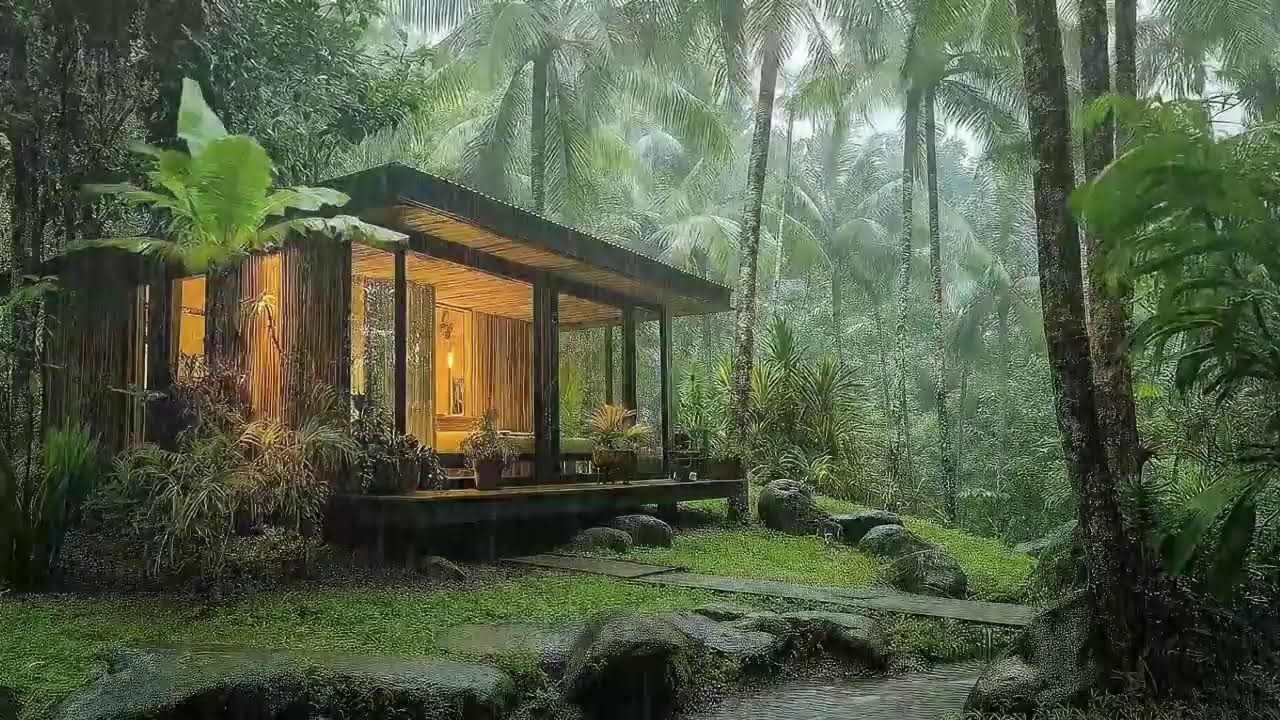 Soothing Rainstorm for Deep Sleep - Fall Asleep Faster Tonight | Stress Relief Therapy