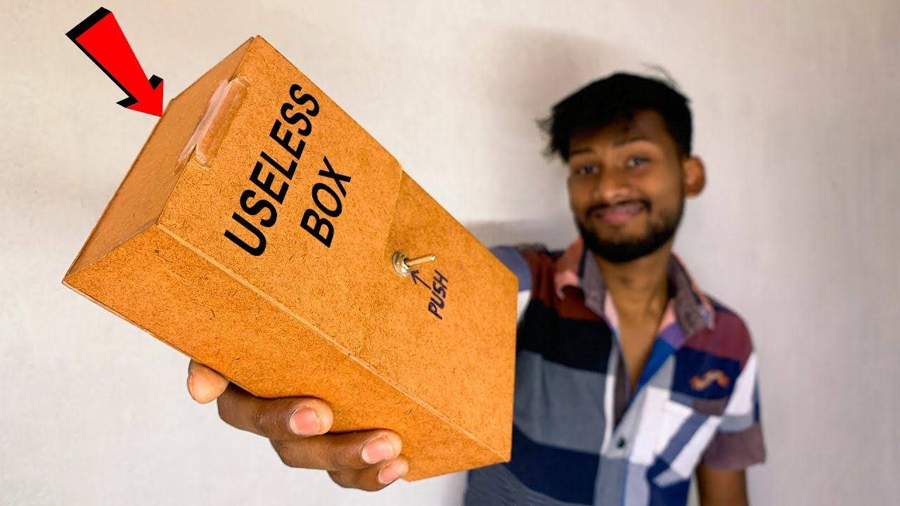 How to Make Useless Box at Home || Useless Box Kaise Banaye || how to make useless box