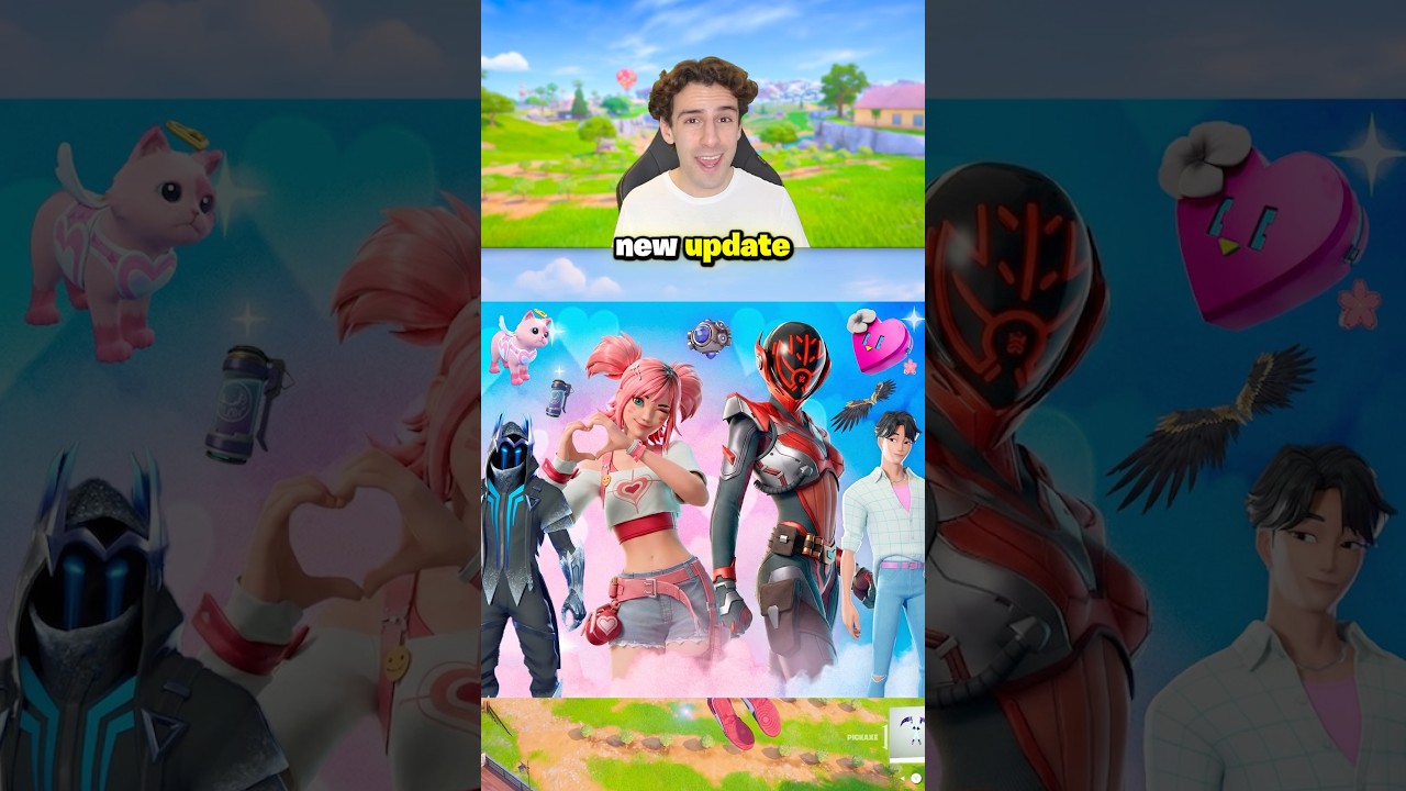 NEW Fortnite Update (Valentine’s Event, KPop Demon Hunters & MORE) 🔥👀