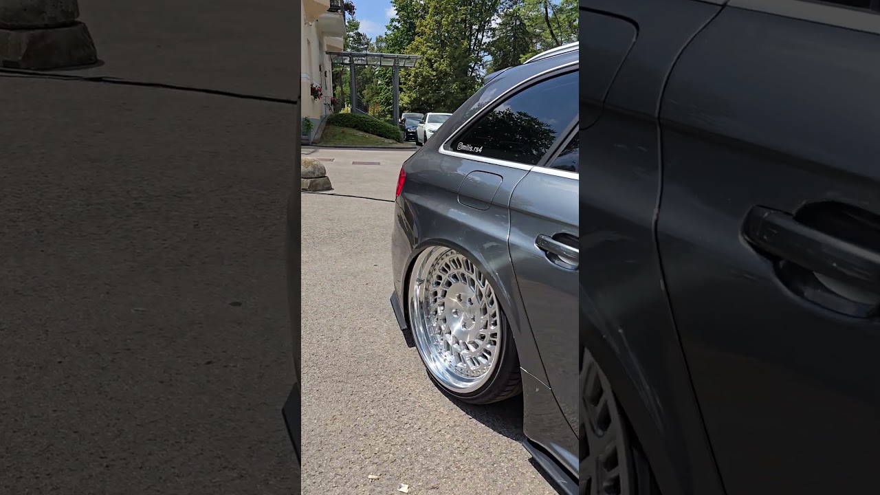 Not a normal RS4 ⚡️⚡️#carspotting #audi #stance #modified #tunercar