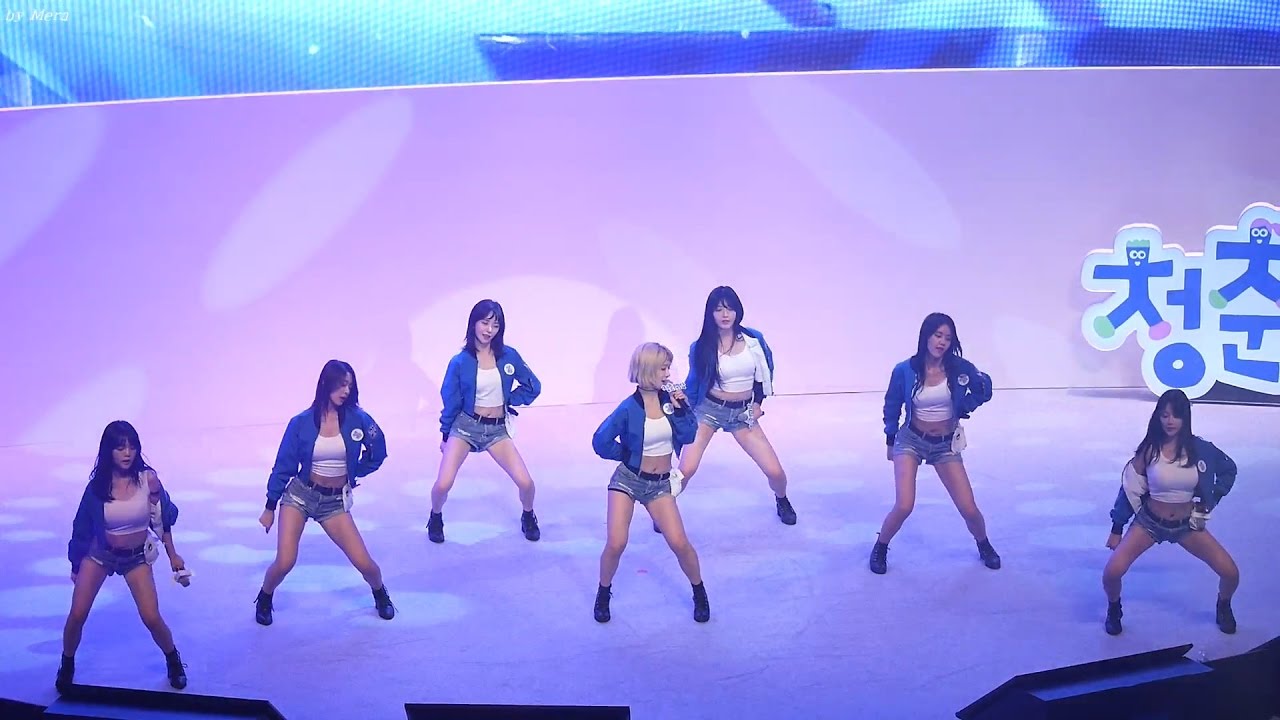161012 AOA - 단발머리(Short Hair) [전체] 직캠 Fancam (청춘문답라이브퀴즈콘서트) by Mera