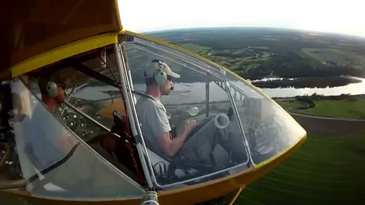 Evening Flight in the Chinook