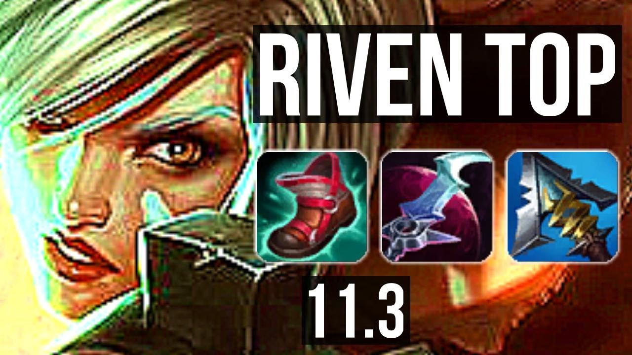 RIVEN vs NASUS (TOP) | 3.2M mastery, 9 solo kills, 800+ games, Legendary | NA Diamond | v11.3