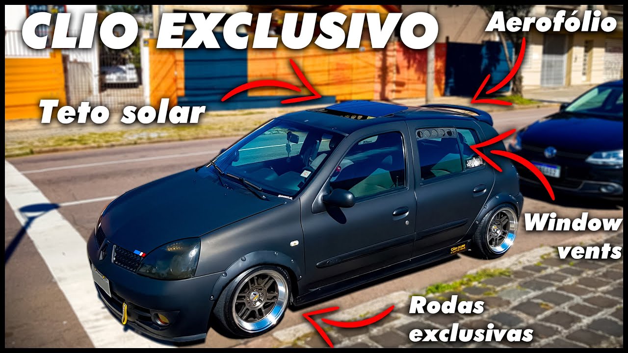 CLIO DARK - STANCE E VÁRIAS EXCLUSIVIDADES
