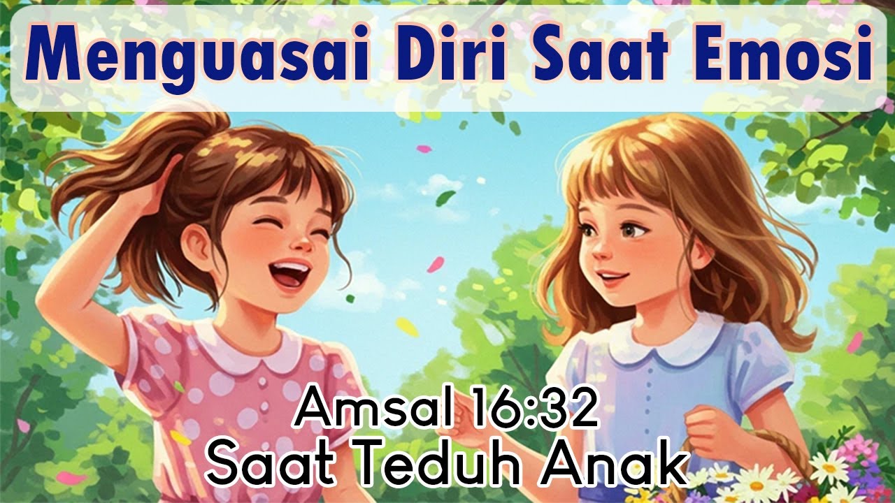 Menguasai Diri Saat Emosi - Saat Teduh Anak - 29 Januari