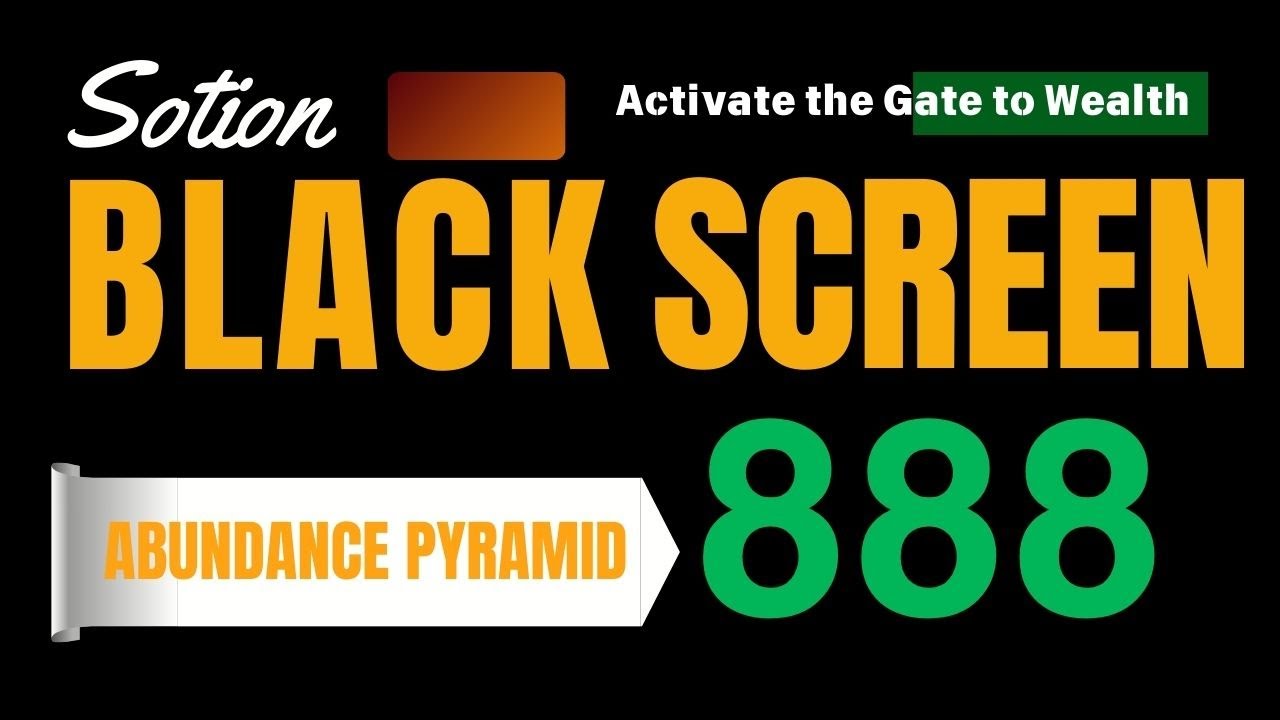 888Hz Abundance Pyramid | Activate the Gate to Wealth, Prosperity & Endorphin Release Meditation