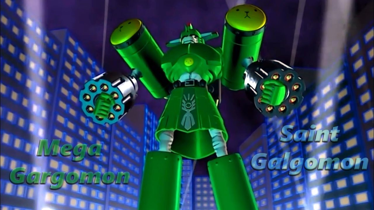 Digimon Tamers | MegaGargomon [SaintGalgomon] 🐰 Full HD 1080p