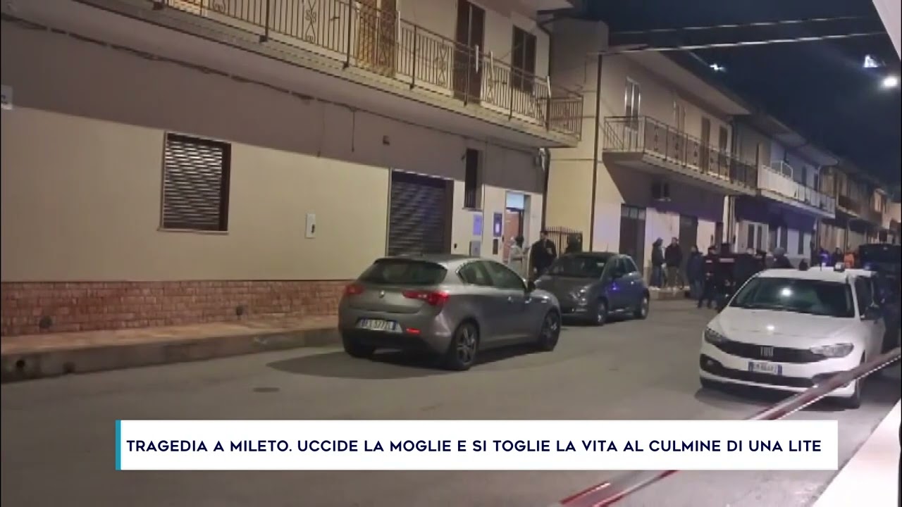 TRAGEDIA A MILETO. UCCIDE LA MOGLIE E SI TOGLIE LA VITA AL CULMINE DI UNA LITE