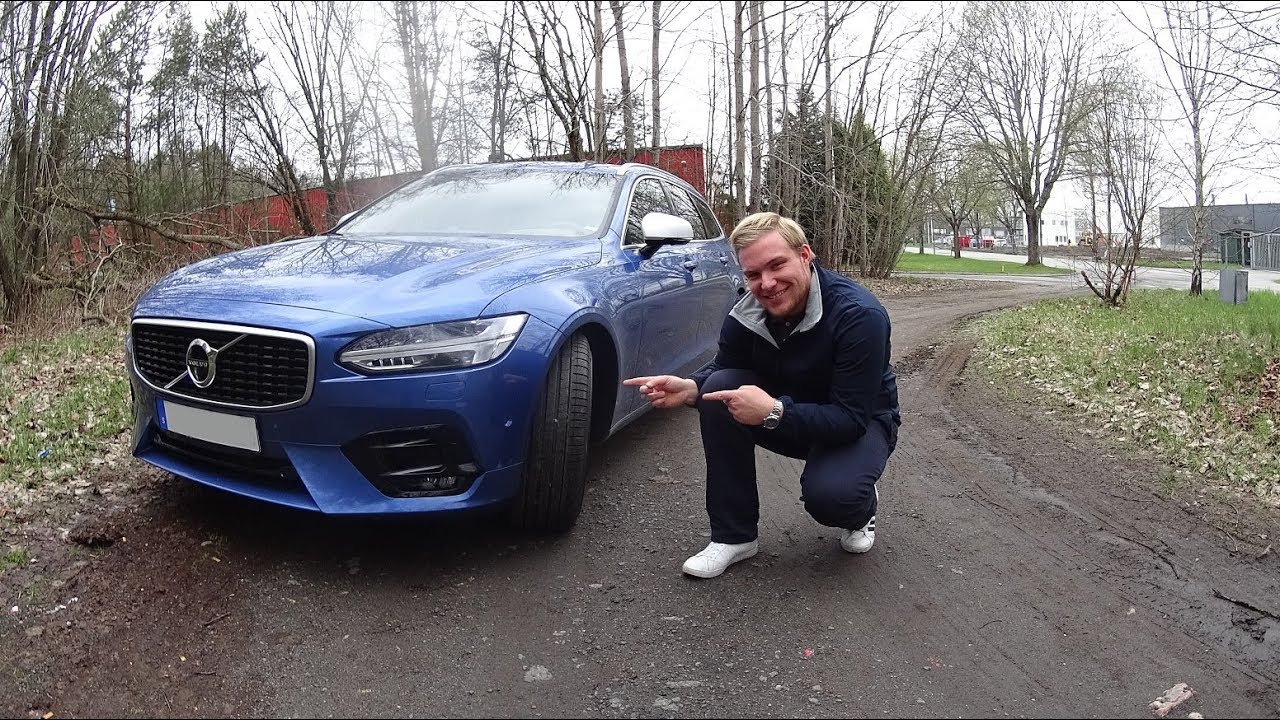 Äntligen! Volvo V90 D4 R-design Awd -18