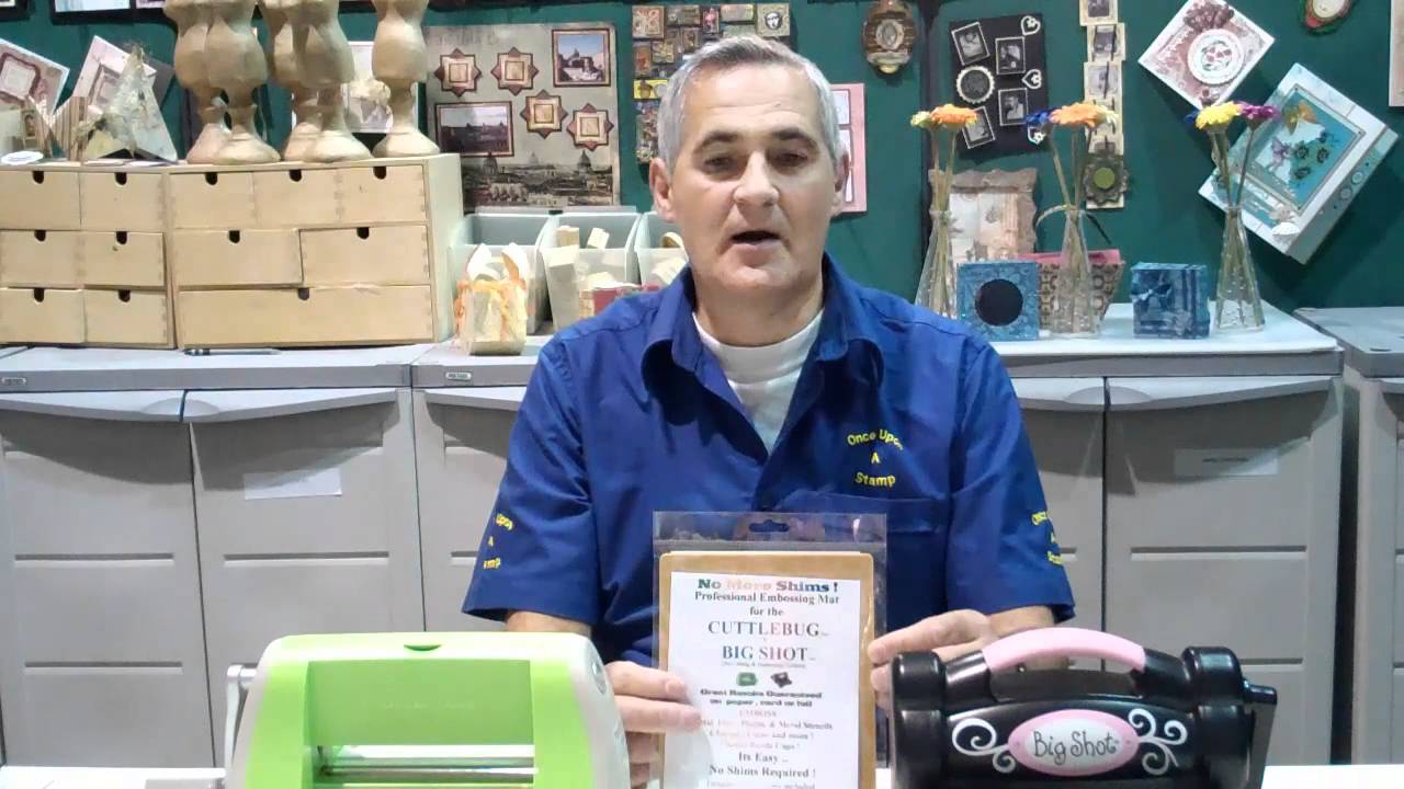 Once Upon A Stamp Present The No More Shims Embossing Mat